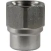 FEMALE TO FEMALE STAINLESS STEEL SOCKET ADAPTOR-1/4"F to 3/8"F - 0