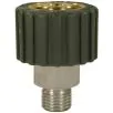 FEMALE TO MALE QUICK SCREW COUPLING ADAPTOR -M21 F to 1/4" M - 0