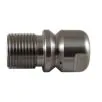 STAINLESS STEEL 1/2"M 08 SEWER NOZZLE WITH 3 REAR FACING JETS - 3