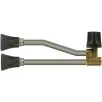 ST53 TWIN LANCE WITHOUT HANDLE, 210mm, 1/4" F, WITH ST10 NOZZLE PROTECTORS AND LOW PRESSURE NOZZLE - 0