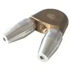 BRASS FLOUNDER SEWER NOZZLE 3/8"F INLET  - 2