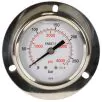 PRESSURE GAUGE 0-250 BAR WITH MOUNTING RING - 0