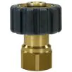 FEMALE TO FEMALE QUICK SCREW COUPLING ADAPTOR ST40-M22 F to 1/2"F - 0