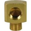 FEMALE TO MALE BRASS SQUARE ELBOW-1/8"F to 1/8"M - 0