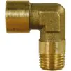 FEMALE TO MALE BRASS ELBOW-1/4"F to 1/4"M - 0