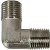 MALE TO MALE NICKEL PLATED BRASS ELBOW-1/8"M to 1/8"M - 0