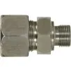 MALE STUD COUPLING, STAINLESS STEEL - 0