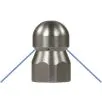 ST49 Sewer Nozzle, 3/8" Female inlet - 0