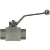 BALL VALVE + LEVER HANDLE 3/8"F x 3/8"F STAINLESS STEEL - 0