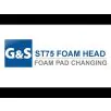 ST75 FOAM HEAD 1.2 (04) 1/4"F BLUE - 2