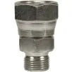 FEMALE TO MALE STAINLESS STEEL SWIVEL ADAPTOR-3/8"F to 1/4"M - 0