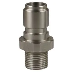 ST3100 QUICK COUPLING PLUG 1/2"M WITH 60° CONE