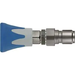 SHORT RINSE LANCE WITH NOZZLE PROTECTOR AND NOZZLE