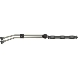 ST54.2 TWIN LANCE WITH INSULATED HANDLE, 980mm, 1/4" M, WITH ST10 NOZZLE PROTECTORS, SIDE HANDLE AND BEND