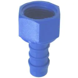 HOSE TAIL PLASTIC TAPERED FEMALE-1/2" F X 6mm