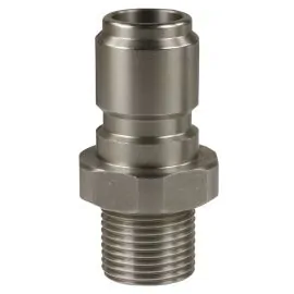 ST3100 QUICK COUPLING PLUG 1/2"M WITH 60° CONE
