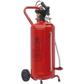 SPRAYER WITH PRESSURE TANK 24L RED