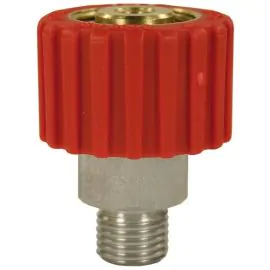 FEMALE TO MALE QUICK SCREW COUPLING ADAPTOR -M22 F to 1/4"M
