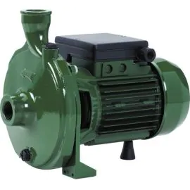 34m max head
120 Lpm max flow
Non self-priming
230 Volt 1 Hp electric motor
Cast iron body, nitrile seals
1" female pump inlet
1" female pump outlet
Carbon ceramic mechanical seal
AISI304 stainless steel impeller
For clear water up to 90°C
**Spe