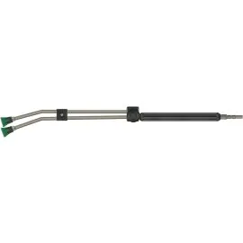 easyfarm365 + ST54 TWIN LANCE WITH MOULDED HANDLE, 980mm, KEW SPIGOT, WITH ST10 NOZZLE PROTECTORS, SIDE HANDLE AND BEND