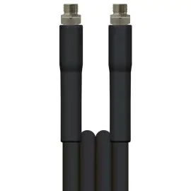 High Pressure Hose Black 10M DN6 3/8"M-3/8"M