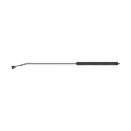 ST007 LANCE WITH MOULDED HANDLE 1500mm, 1/4"M, BLACK, WITH NOZZLE PROTECTOR AND BEND
