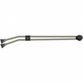 ST54.2 Twin Lance Without Handle, 650mm, 1/4" F, With ST10 Nozzle Protectors, Side Handle And Bend