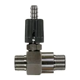 SS Injector With Metering Valve 3/8"mm 2
