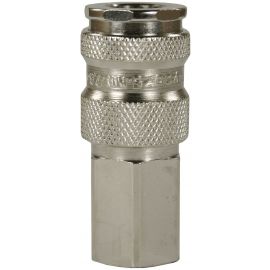 25Kb Quick Coupling 1/4" F With Valve