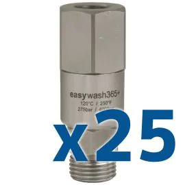 EASYWASH365+ SWIVEL M18M x 1/4"F, Box OF 25