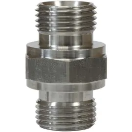 Double Coupling Stainless Steel 1/8"M