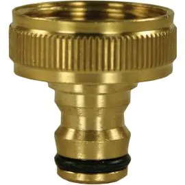 Brass 3/4" Hose Lock Connector For outside Taps