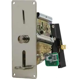COIN MECHANISM FOR TOKENS, WITH MICROSWITCH