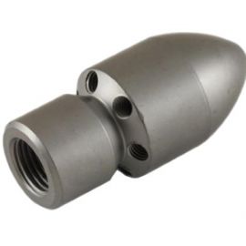 1/2" Female Cylinder Style  Sewer Nozzle With Forward Jet (025)