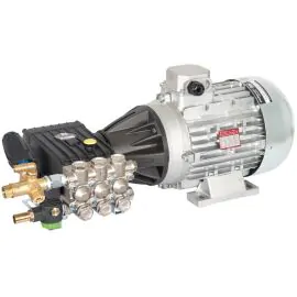 Pressure washer motor pump unit with valve & filter- Interpump WS252 - 250 bar 21 lpm M500-1044