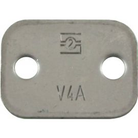 Zinc Plated Top Plate For 30 mm Od Pipe 