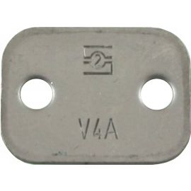 Zinc Plated Top Plate For 12 mm Od Pipe 